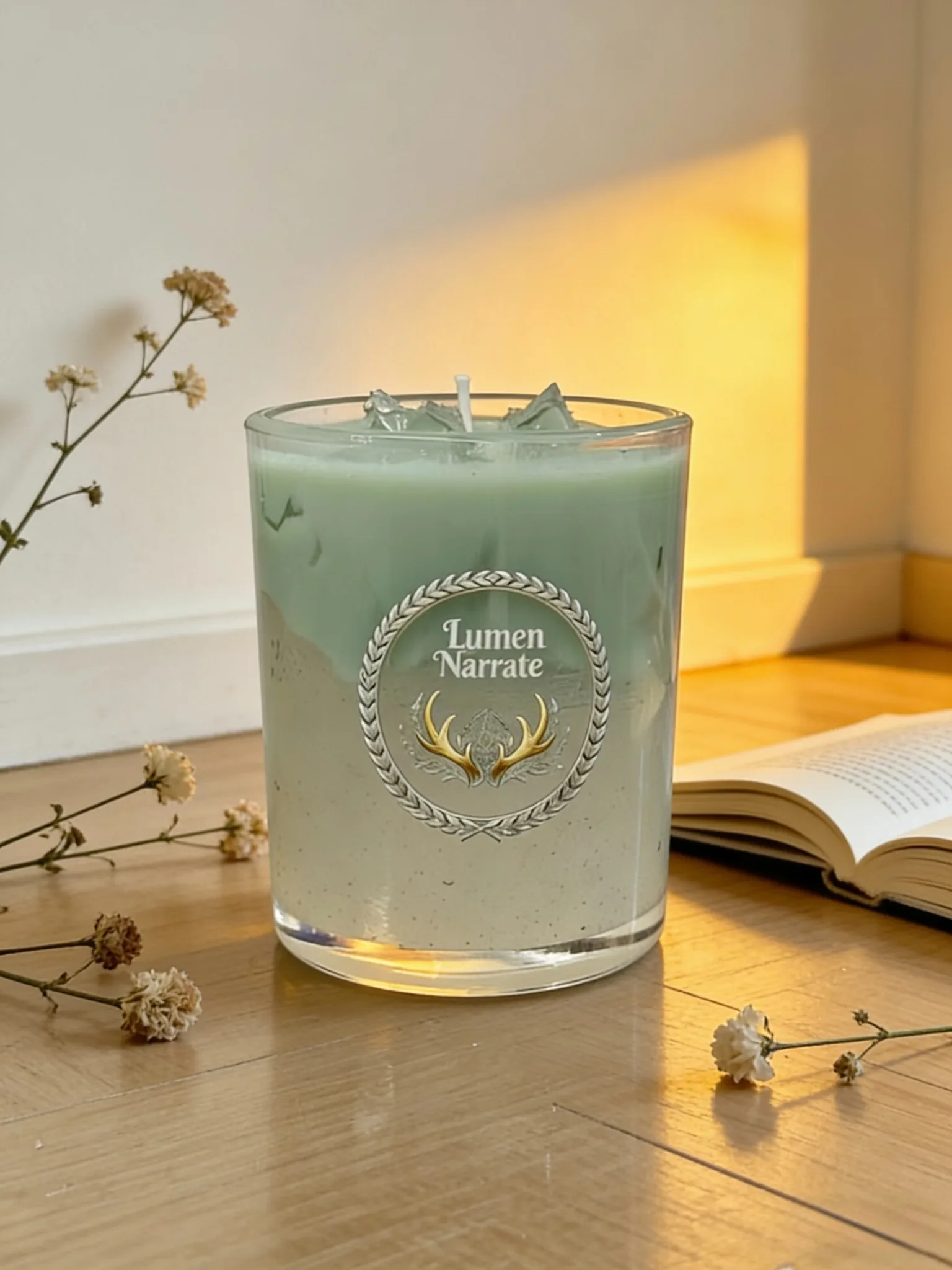Jade Tea Jelly Wax Candle